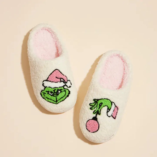 Youth Grinch Slippers